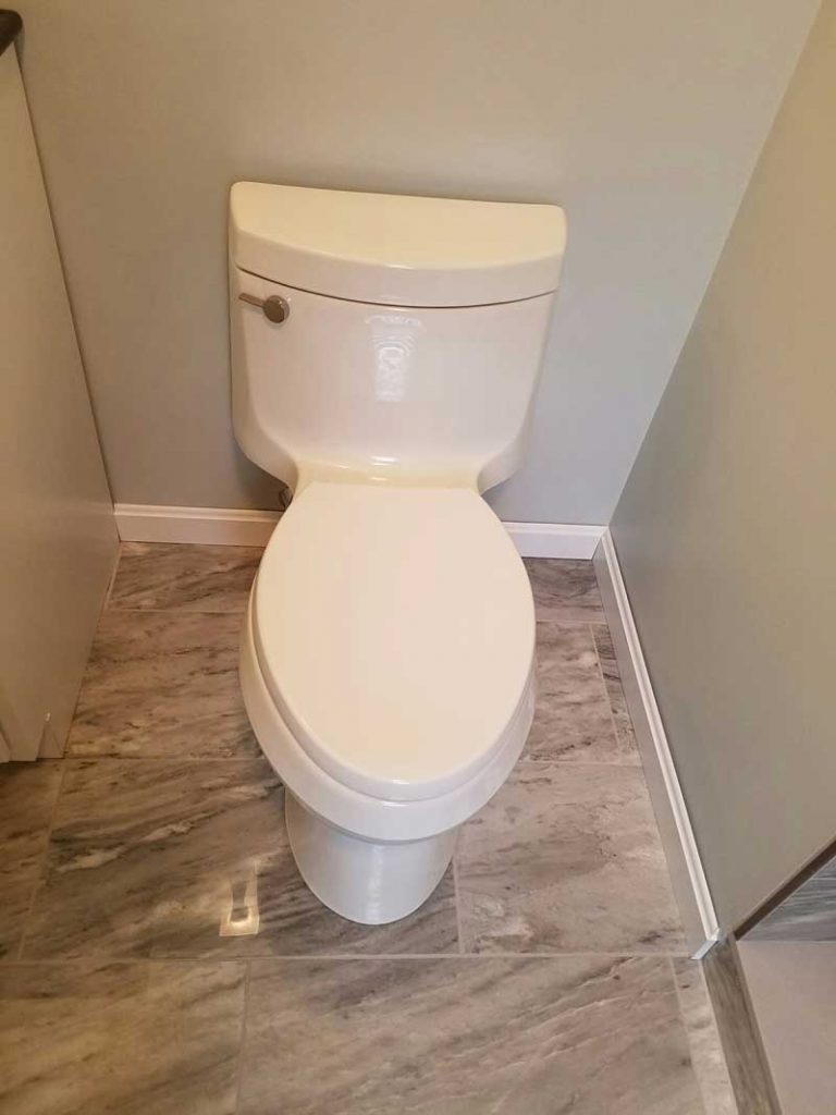 Toilet-Installation